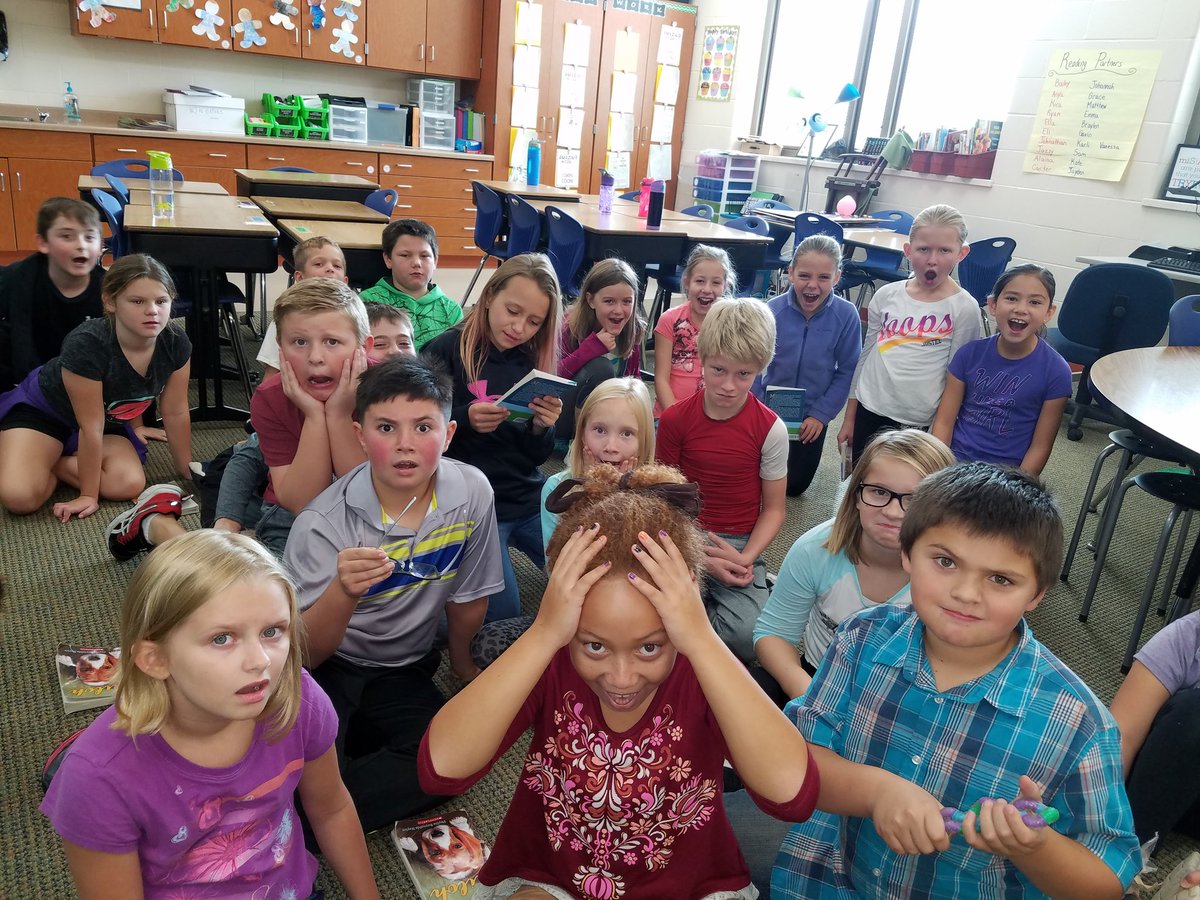 4thwithMrsM's tweet photo. I got some very sad and angry faces when I told them we had to stop reading today. We are loving "Shiloh" and want to keep reading! #wdphc https://t.co/GVlsucSQEx