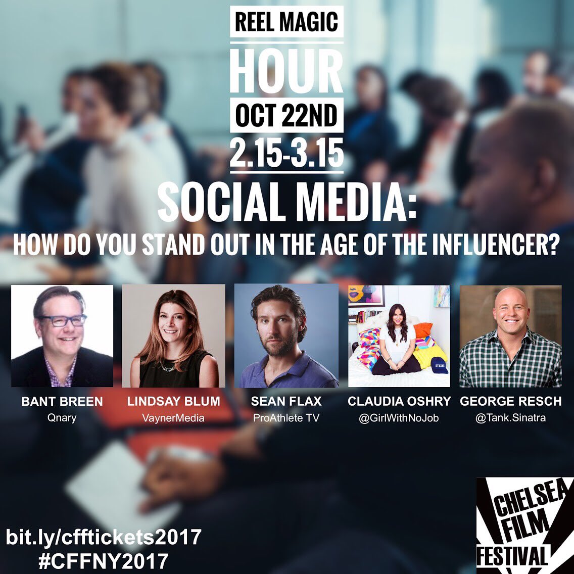 PROATHLETETV's tweet photo. Catch our co-founder - @seanflax - this weekend at the #CFFNY2017 Social Media Panel. https://t.co/IysJriM8p2