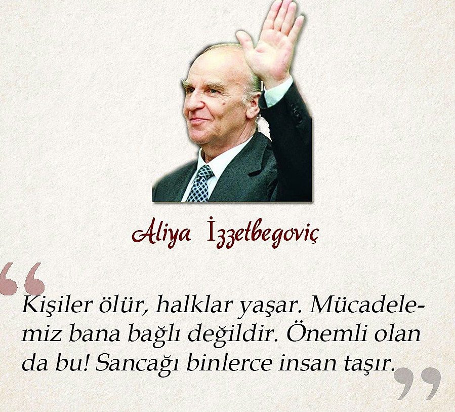 izakyol's tweet photo. Aliya İzzetbegoviç hakkında rahmet mesajları yazan bazıları merhumun insanî ve siyasî ahlâkından biraz olsun nasiplense iyiydi https://t.co/N5pNrRPJOD
