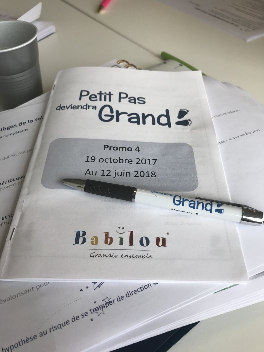 HeleneGrisel's tweet photo. Échanger, partager, évoluer, grandir #petitpasdeviendragrand #promo4 c’est parti ! @Babilou_fr https://t.co/xaEM5AVeeQ
