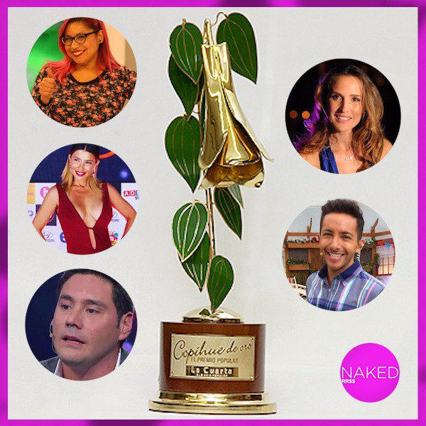 NakedRRSS's tweet photo. Los Copihue de Oro 2017, tendrán como comentaristas a: Angélica Castro, Pancho Saavedra, Francisca Merino, Alejandra Valle y Hugo Valencia. https://t.co/gt3PVq6MXb