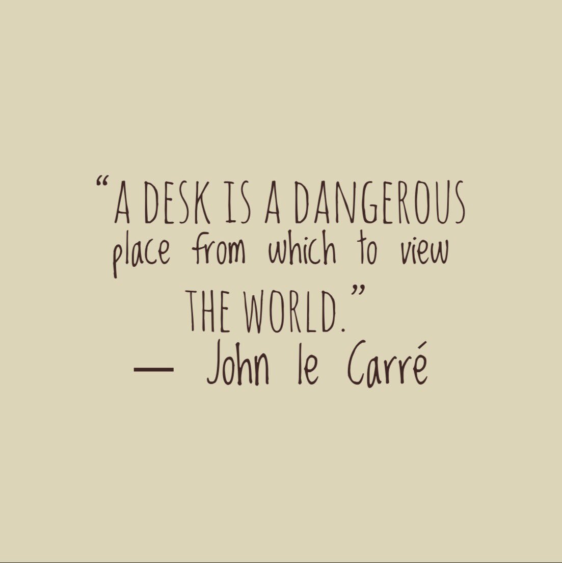 Happy Birthday to author, John le Carré.
 