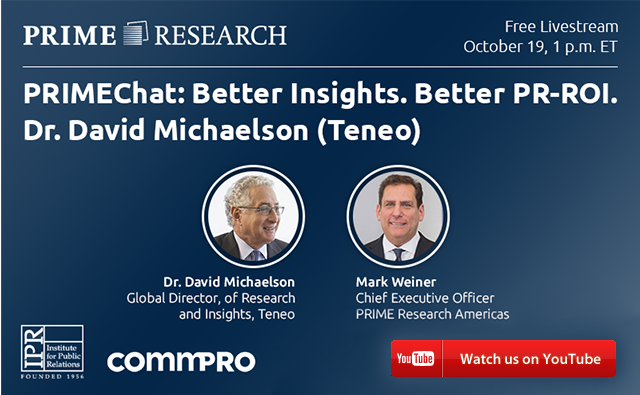 kyle_wackrow's tweet photo. Our latest #PRIMEChat w/ @DavidMNYC of Teneo &amp; @WeinerMark is today @ 1pm EST. Hope to see you there. #CorpComms https://t.co/rVDT8ZJcdm https://t.co/iErLNahK39