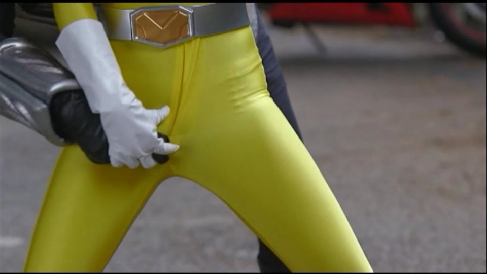 Squeeze Yellow Ranger.