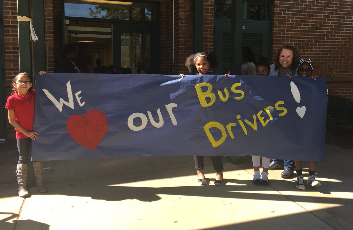 Lockheed loves our bus drivers! Way to go Kappy Kelly and your art class! <a href="/LockheedElem/">Lockheed Elementary</a>