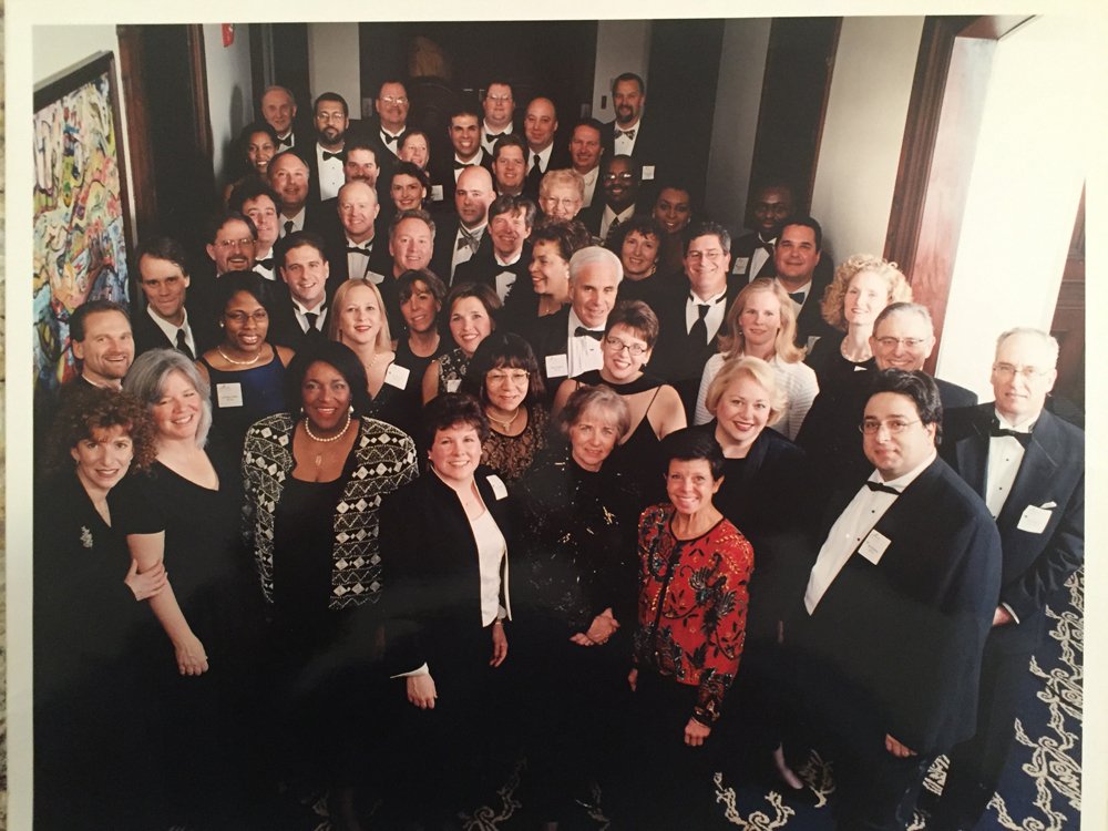 LeadershipBUF's tweet photo. Talk about a #TBT!  Who knew that 2002 was already 15 years ago???  #30Years #MakingBuffaloBetter #Classof2002 https://t.co/aEfSZx80VJ