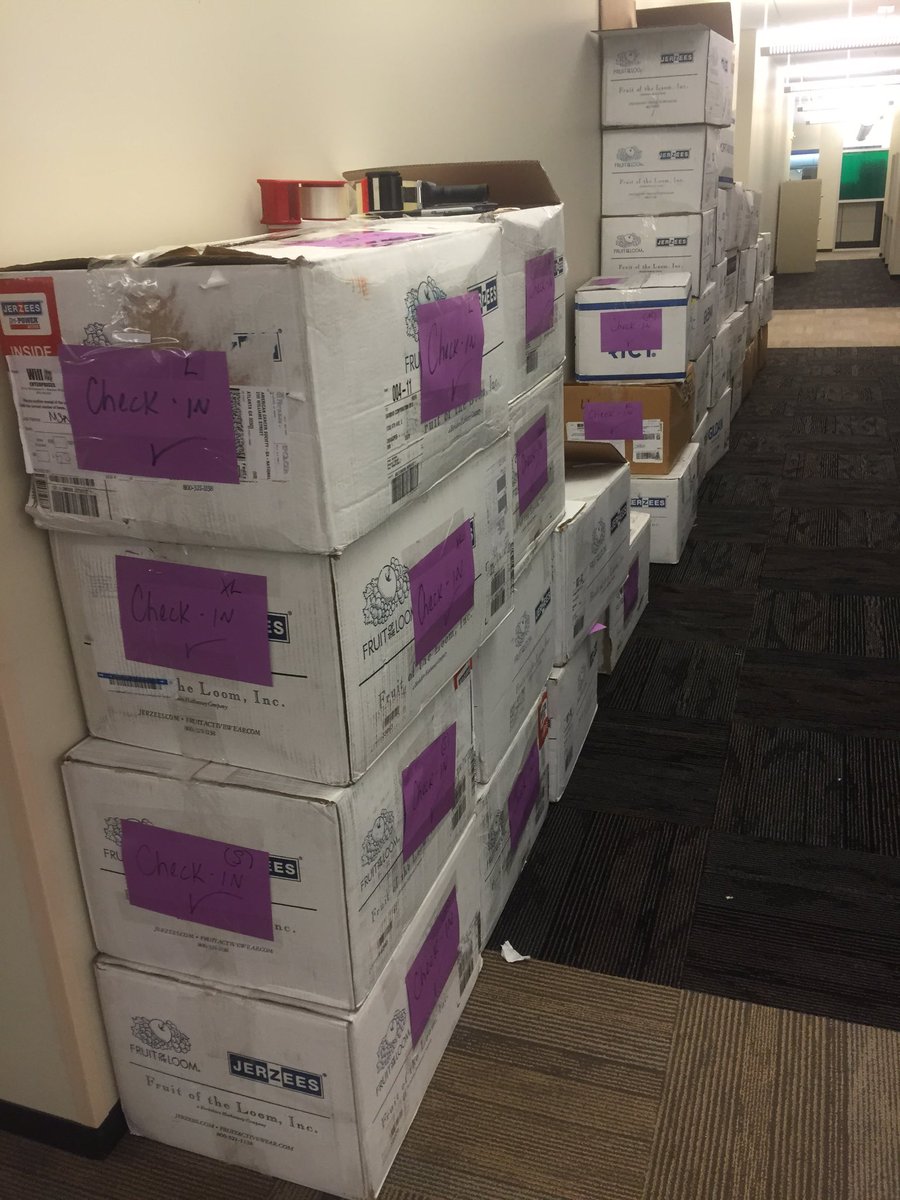 EvelynBarella's tweet photo. Will we have enough sugar & caffeine to give us the energy needed to get thru 2 more days until @AmericanCancer @MakingStrides? #StridesATL https://t.co/K45nc4mnAF