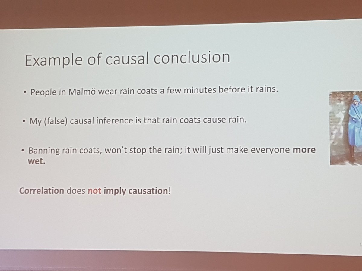 xLeitix's tweet photo. Correlation versus causation at #stew2017 https://t.co/zqcLHYICSM