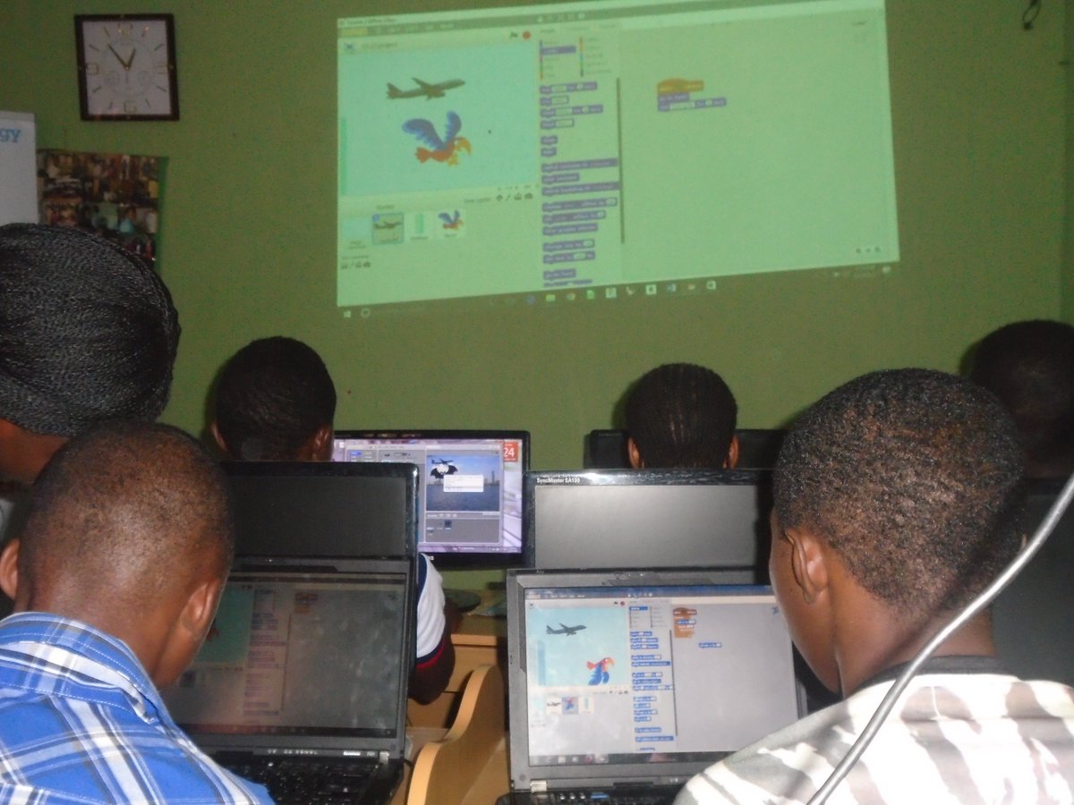 IsioguIfeoma's tweet image. #Codingskill is fun, learning #Scratch @YouthForTech @AfricaCodeWeek is fantastic. I love it here! @SAP .
