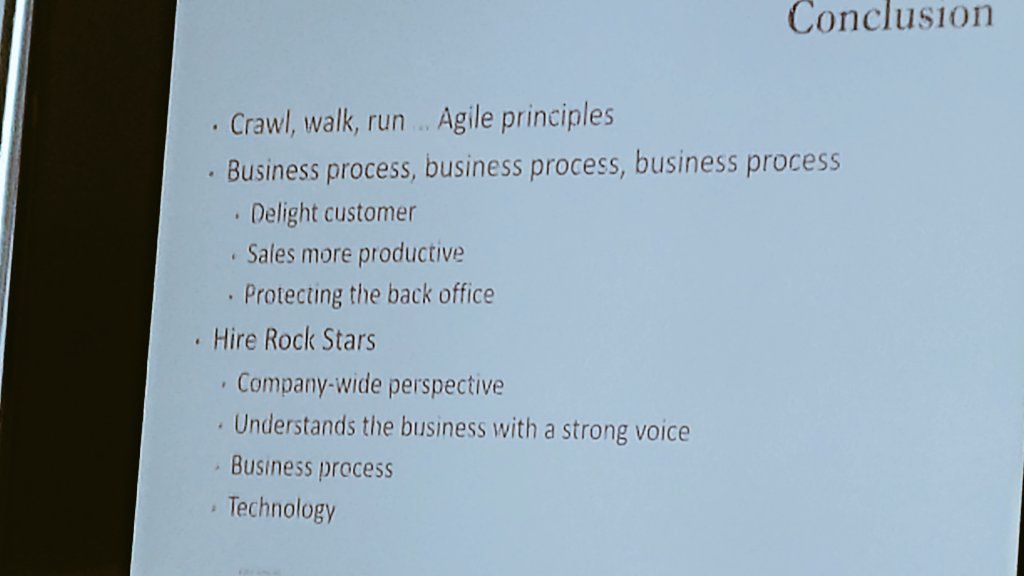 Ebsimms's tweet photo. Key points for integrating sales ops into your org. Sales ops no longer a nice to have. Must Have! #ATLSales @TAG_SalesLeader https://t.co/lbIDNqUS5R