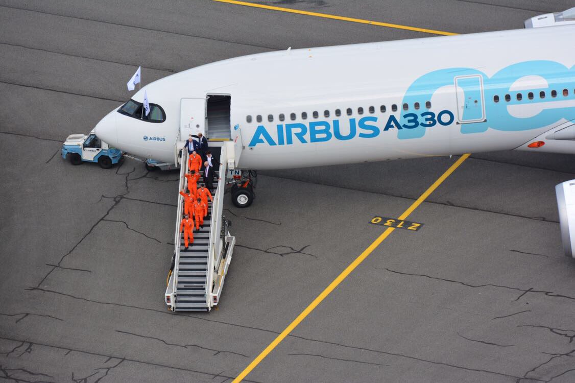 Good job guys! 👍🏻✈️ #A330neoFF