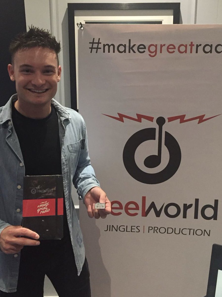 reelworldeurope's tweet photo. We’re at #Segue2017 in Leeds if you’re in town. Caught @AshleyJeary with an early #RWRA30 pressie #UKARIAS17 https://t.co/wH7FXvz7L3