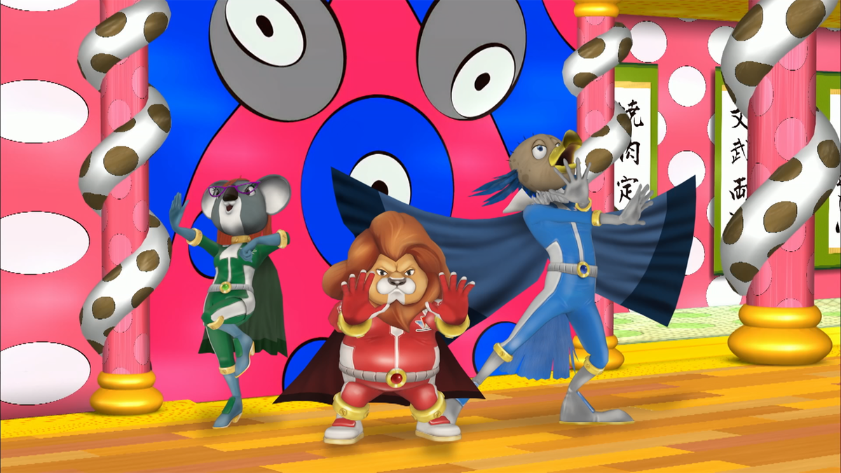 ついに『原色戦隊もじレンジャー』が3人そろって再結成。追加戦士「白
