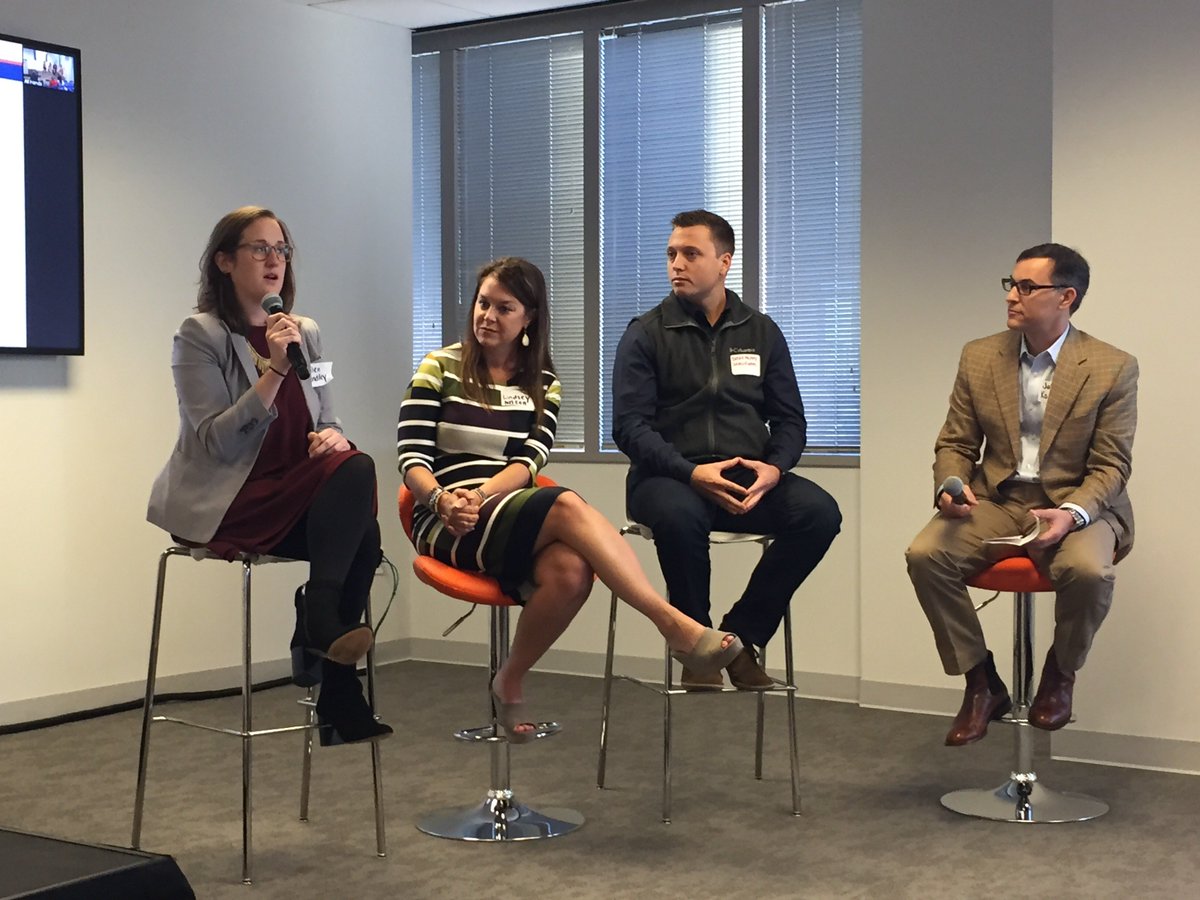 TAG_SalesLeader's tweet photo. Learning never stops is the theme the panelists are sharing about how they’ve succeeded. #atlsales https://t.co/zDs8eIqWe1