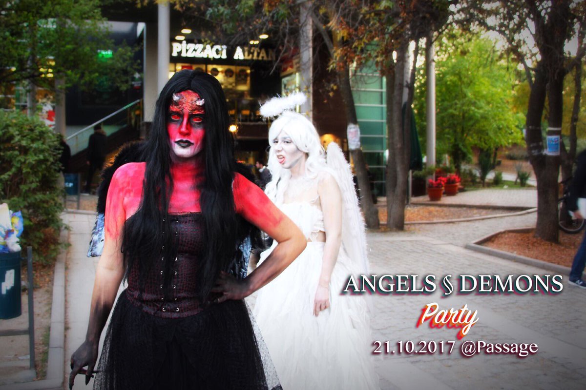 Biz hazırız ya siz? Biletinizi almayı unutmayın, çok yakında sizlerleyiz! #angelsanddemonsparty