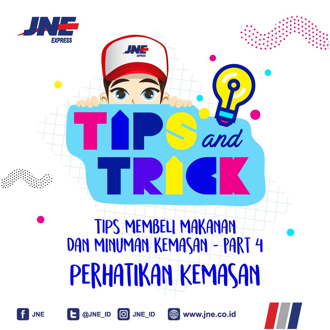 JNE_ID's tweet photo. #TipsJNE  selanjutnya dlm membeli makanan &amp; minuman kemasan ialah perhatikan kemasan saat membeli makanan.
selengkapnya? swipe gambar nya ya https://t.co/IjF1FDpXHv