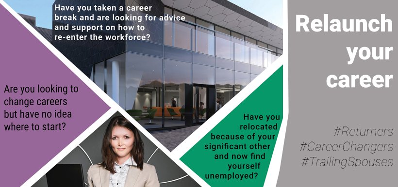 camawise's tweet photo. Have you booked? #RelaunchYourCareer2017 An event full of talks, workshops and networking for #Returners #CareerChangers & #TrailingSpouses https://t.co/nn9tewJMia