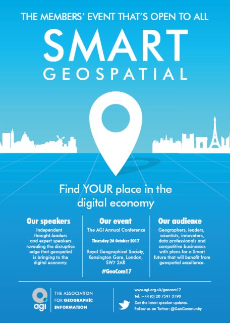 GeoCommunity's tweet photo. ..and @uclnpp, @habidatum, @cityseer and @topolytics ... you wouldn't want to miss it...https://t.co/aMbJcnrXtx https://t.co/wAr1iO9M7y