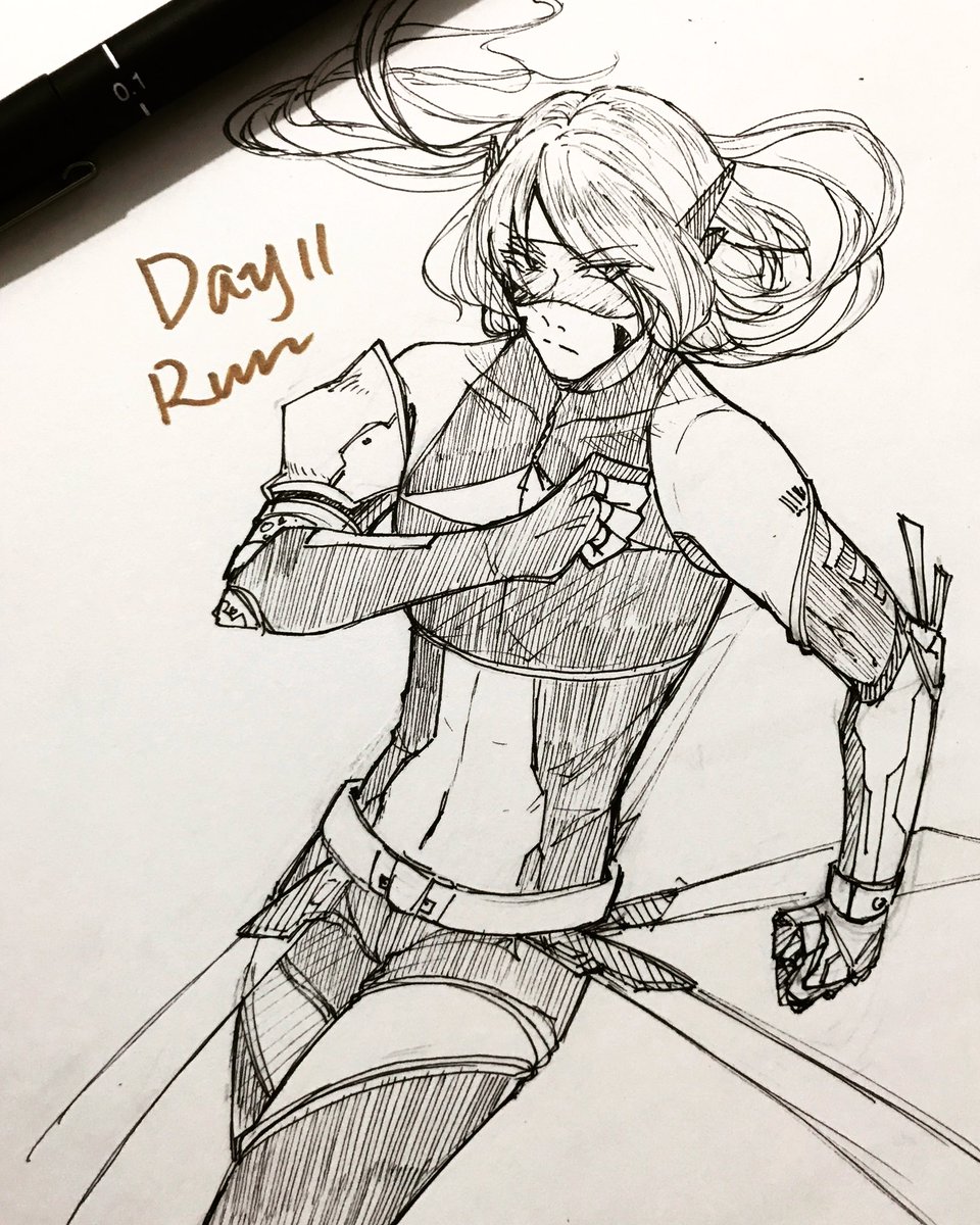 #inktober2017 day9-11 