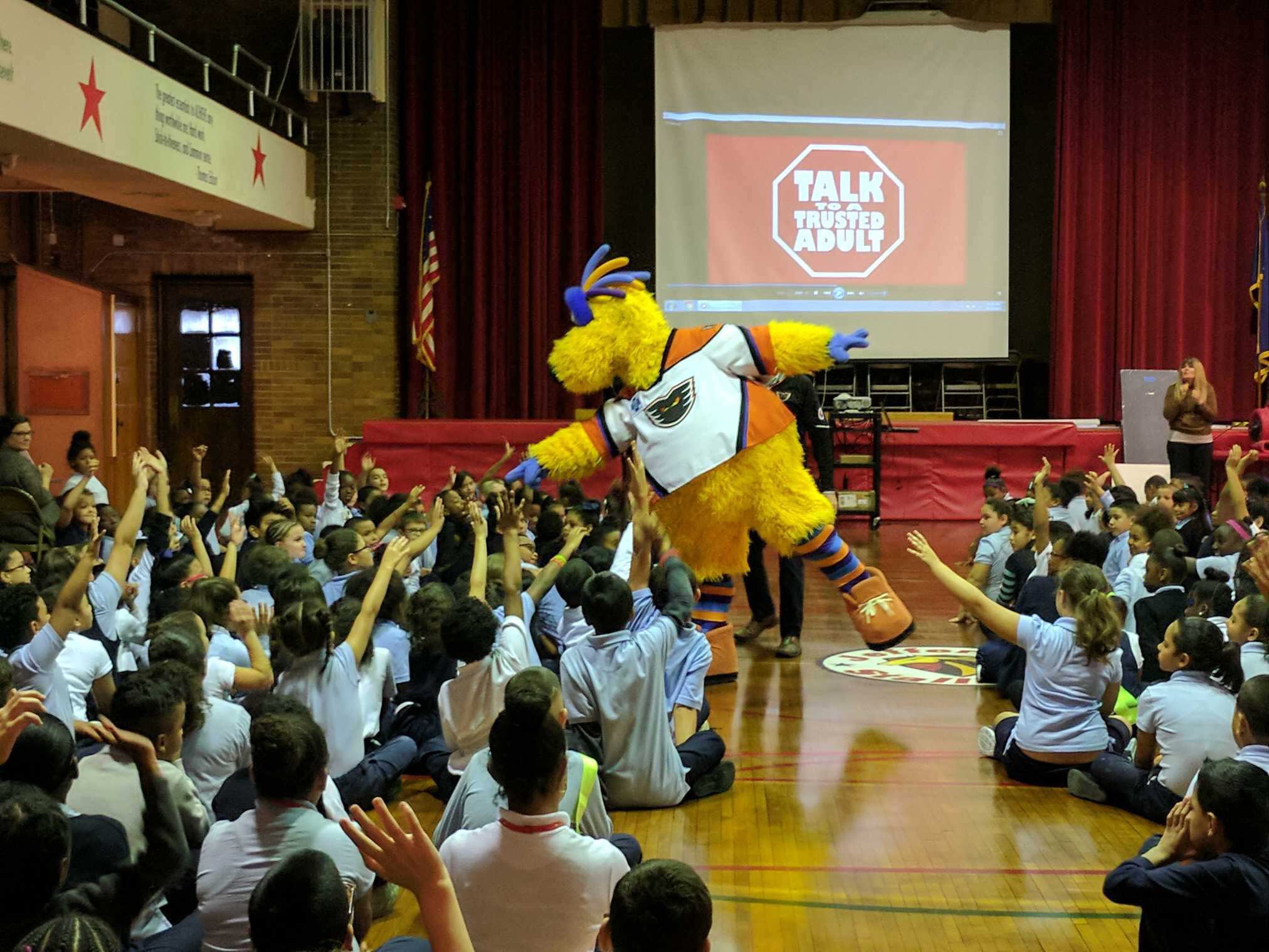 PICTURES: The Lehigh Valley Phantoms launch Bully Busters Unite