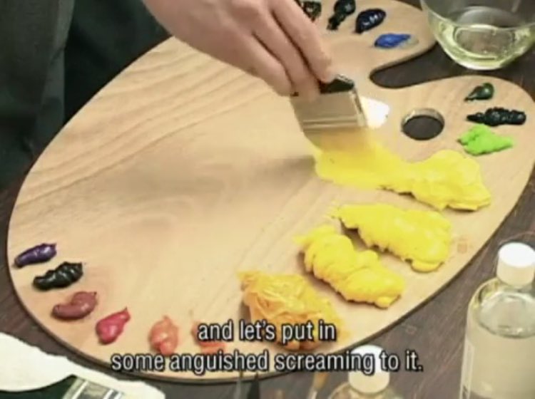 profSugoi's tweet image. When people ask you to explain your art process