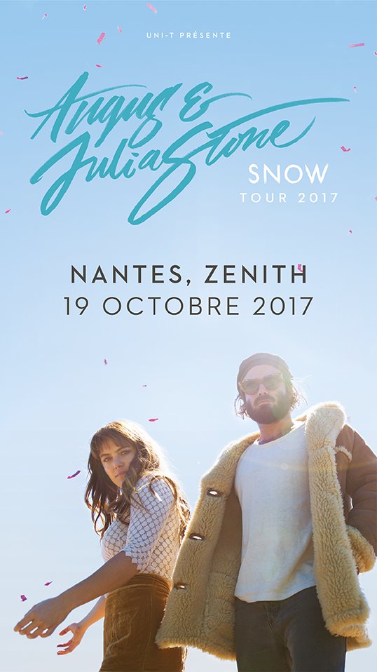 ZenithNantes's tweet photo. // CE SOIR // @angusjuliastone ! ouverture portes à 18h45, début 20h, 1ère partie #IsaacGracie ! #bonconcert ! https://t.co/SW1rZ7PMRr