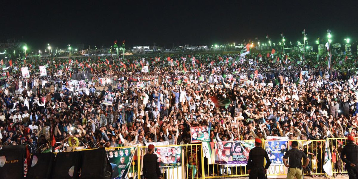 BBhuttoZardari's tweet photo. The people of #Hyderabad proved, 10 years on, we still remember our martyrs. #SaluteToKarsazMartyrs https://t.co/s4NcuH3CgH
