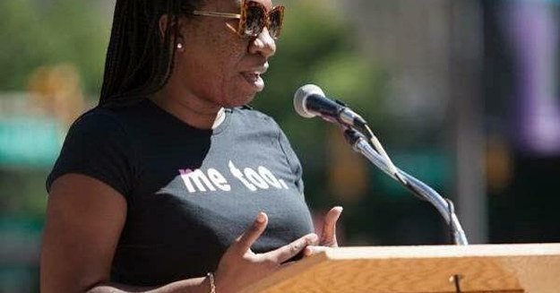 BuzzFeed's tweet photo. Meet the black woman who started the “Me Too” campaign against sexual assault a decade ago 
https://t.co/q3XCpR3mdS https://t.co/eRaS4xgJXp