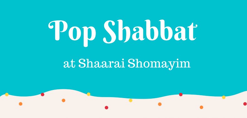 Shabbat service comes alive tomorrow night at Pop Shabbat from 7:30-8:30PM. Sing, Sway, and Pray with us! ow.ly/g8JU30fVEJH
