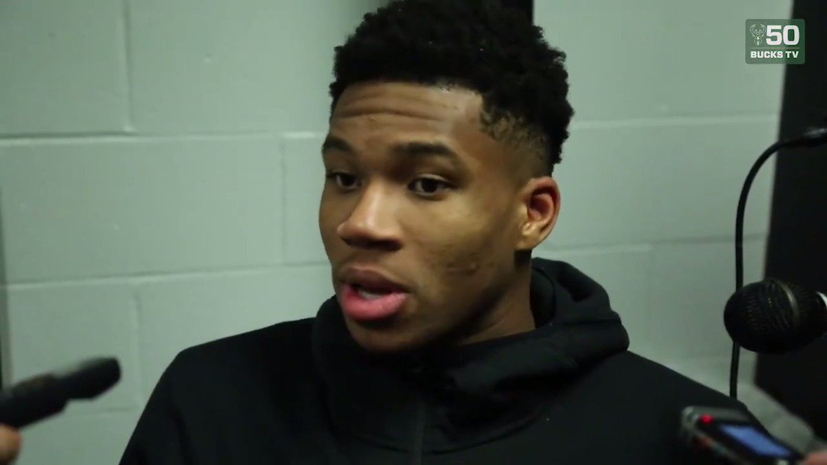 "I think we are capable of big things this year. We just have to stay focused" - @Giannis_An34   #FearTheDeer https://t.co/Gd6uUyqWXz