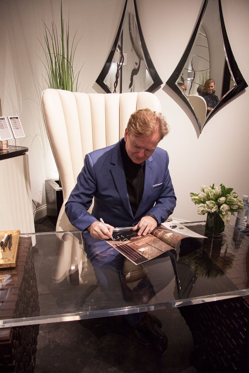 Christopher_Guy's tweet photo. Last week,#ChristopherGuy visited Denver to talk abt his inspiration for his new gallery installation @furniturerow https://t.co/YlYaXJ6LCb https://t.co/iO6pUG1WAs