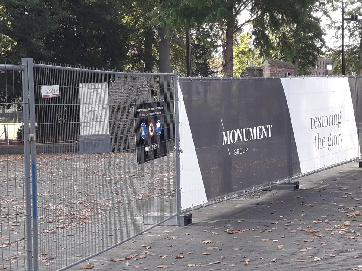 secretaris_8770's tweet photo. Sluitstuk herinrichting markt @ingelmunster van start
Restauratie #kasteelmuur wordt thuismatch voor #monumentgroup https://t.co/f6LRY4kCd4