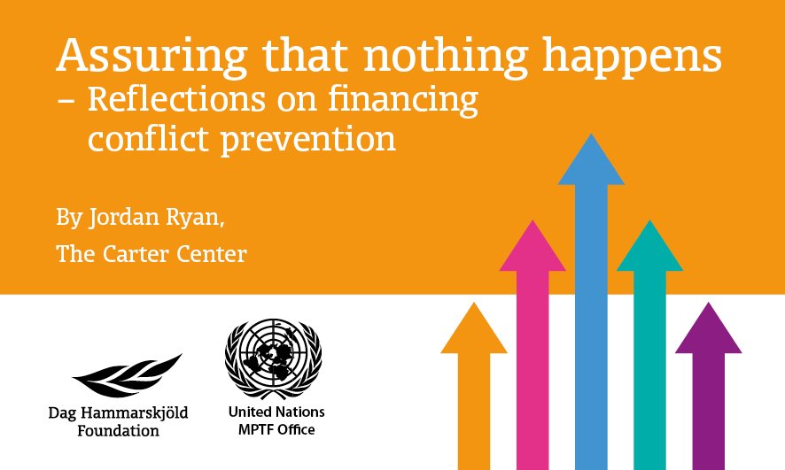 DagHammarskjold's tweet photo. What separates humans from other species? Pockets. @JordanDRyan of @CarterCenter on #conflictprevention: https://t.co/bmfXwciAri #UNFin4Dev https://t.co/ScwbTh7IiJ