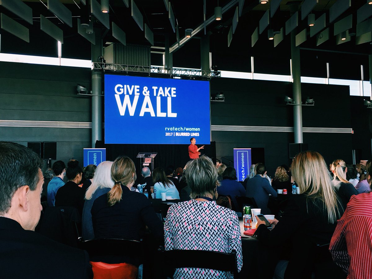 BonnieDunkel's tweet photo. Ready to get started #rvatech! Thanks for the opportunity, @timmonsgroup. #blurredlines https://t.co/hWb0TdOOb2