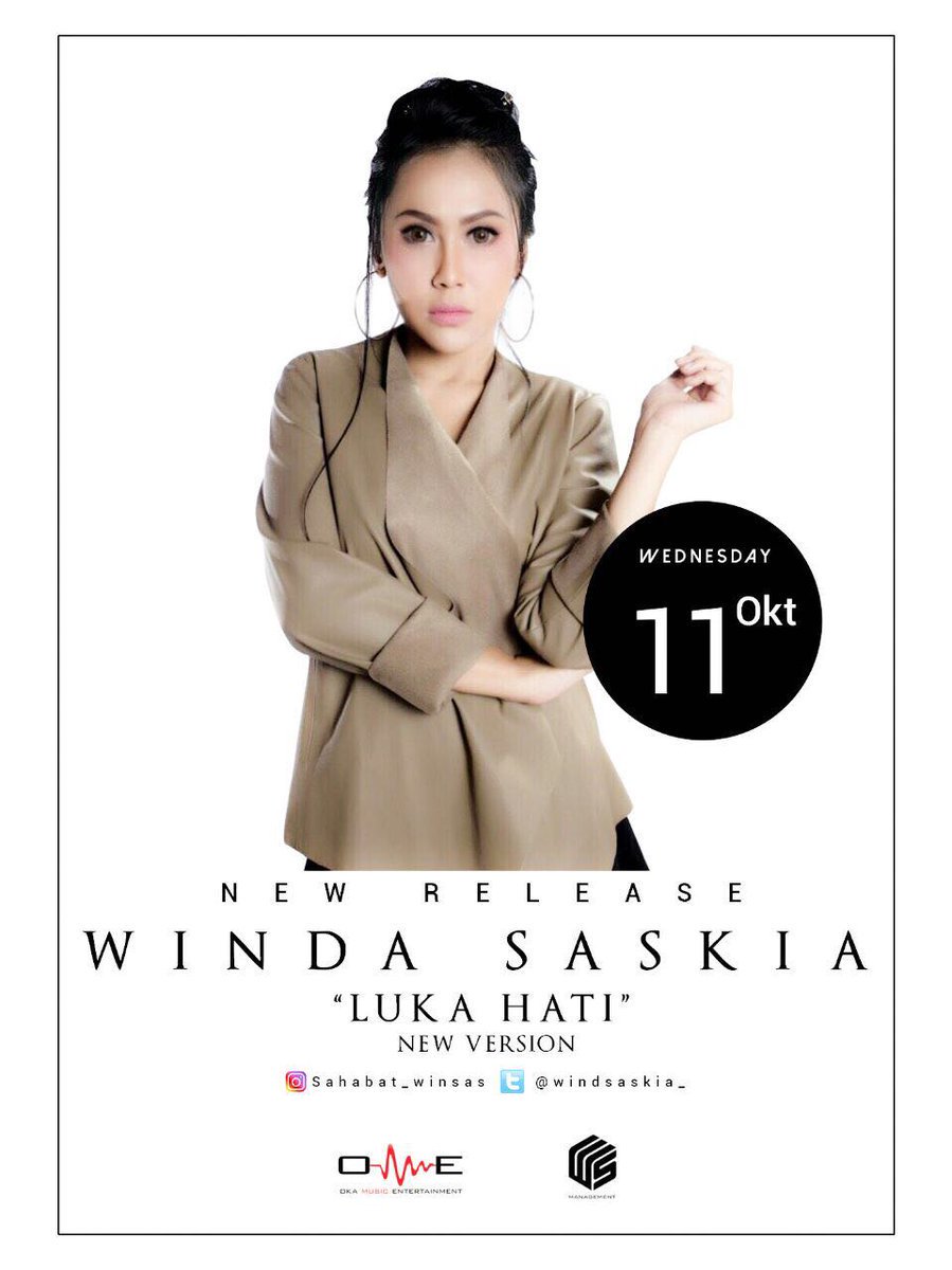 sigmafmkediri's tweet photo. #REQUEST18 MUTAR @windasaskia_ - LUKA HATI #WSManagement @wandapanda86 https://t.co/ZjGfj0MidS