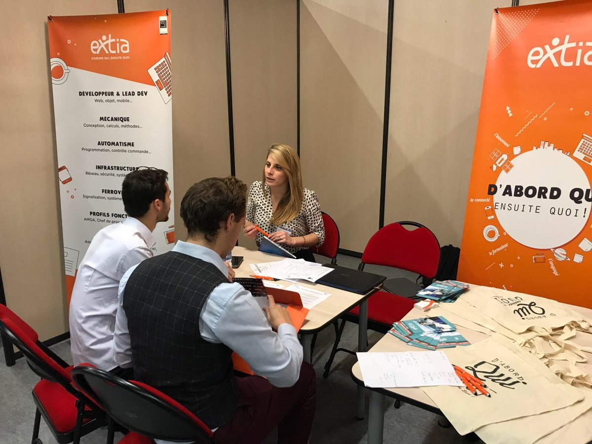 Extia_conseil's tweet photo. @Extia_conseil à la rencontre des talents chez @Efrei_Paris avec le #TalentDay17 & @utcompiegne et le forum #COMUTEC ! #DabordQuiEnsuitequoi https://t.co/CkLit3910I