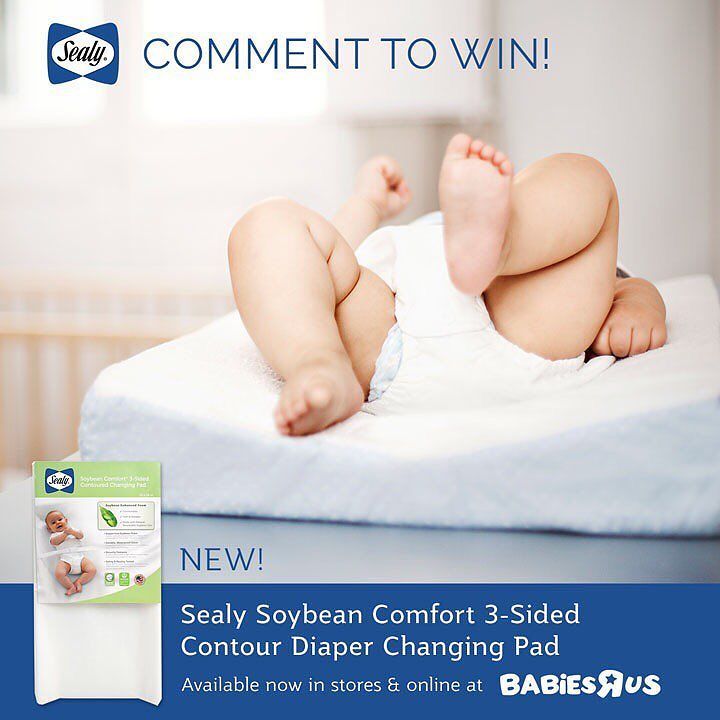 sealy soybean changing pad
