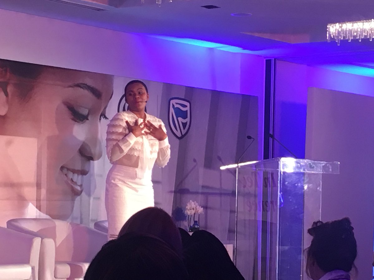 N_Mzobe's tweet photo. Amazing tech-entrepreneur! Her-story is inspirational! ~ Amanda Dambuza #insight #SBWomanInTech https://t.co/DorOOw6V0n