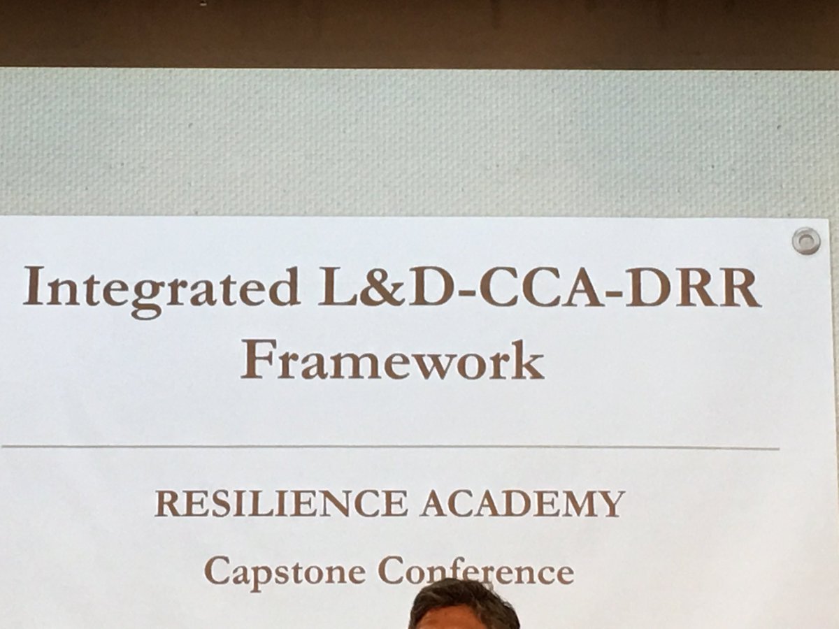 SaleemulHuq's tweet photo. Presentation by Ebinezer Floriano from Philippines presenting at @LossDamage session at #RA17 at @TheWilsonCenter https://t.co/htJlazU9n4