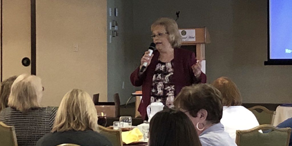 DrSarahKerins's tweet photo. So blessed to have @pam_bernards with us to talk about serving exception learners in Catholic schools! #esaa2017 https://t.co/G3RrrcvMRt
