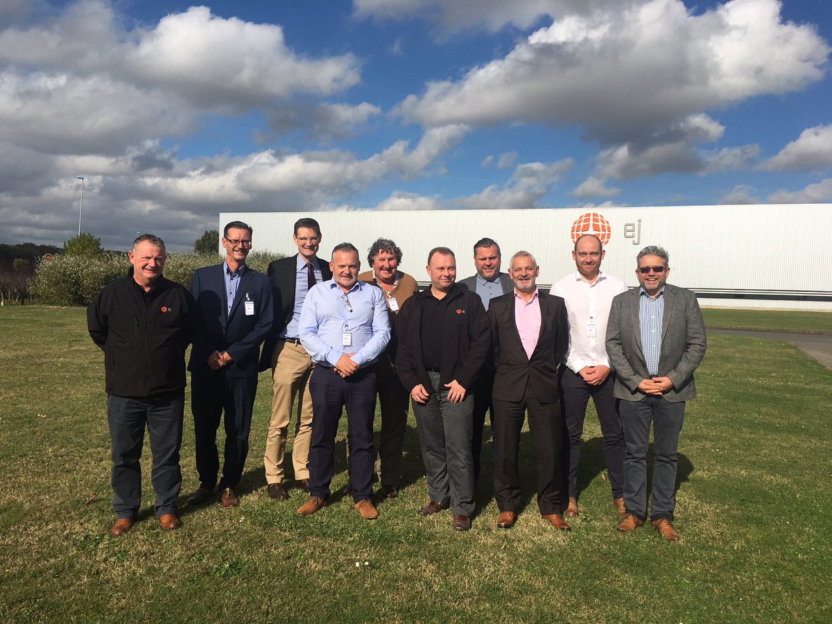 EJCOUK's tweet photo. Great to be able to welcome the @Jewson civils team to our foundry in France to show them our capabilities and benefits #ejco https://t.co/PsEVzSOUou