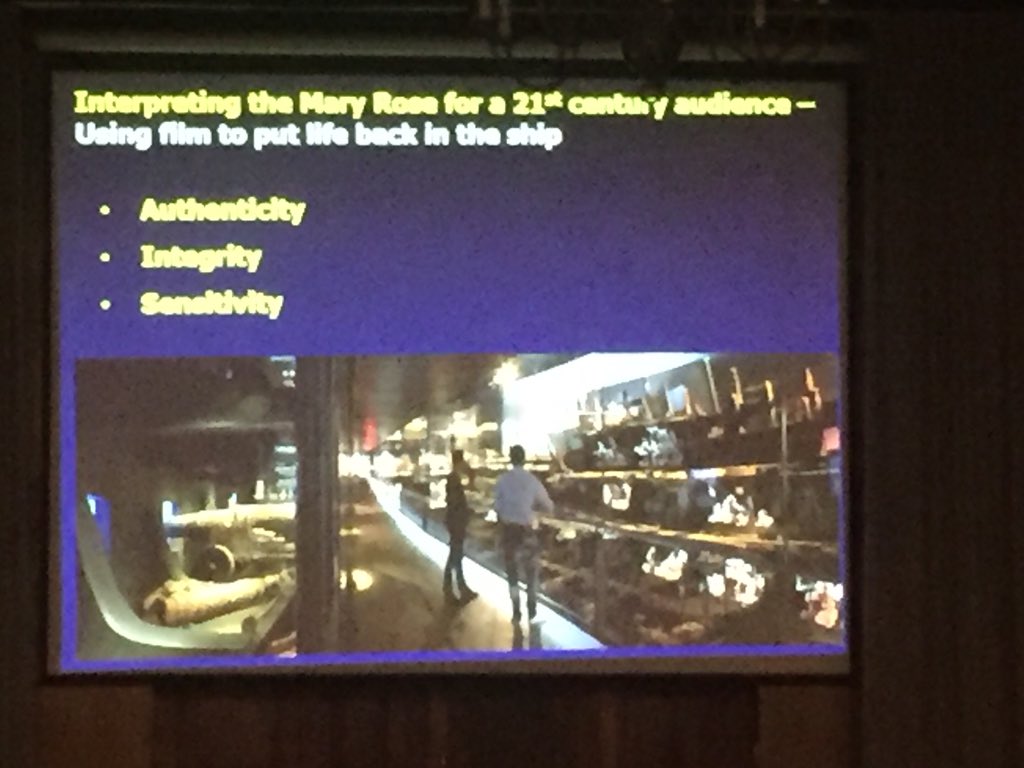 ‘A ship is not enough’Chris Dobbs talks of Wonderful Things owned by the crew <a href="/MaryRoseMuseum/">The Mary Rose</a> #icmm2017chile