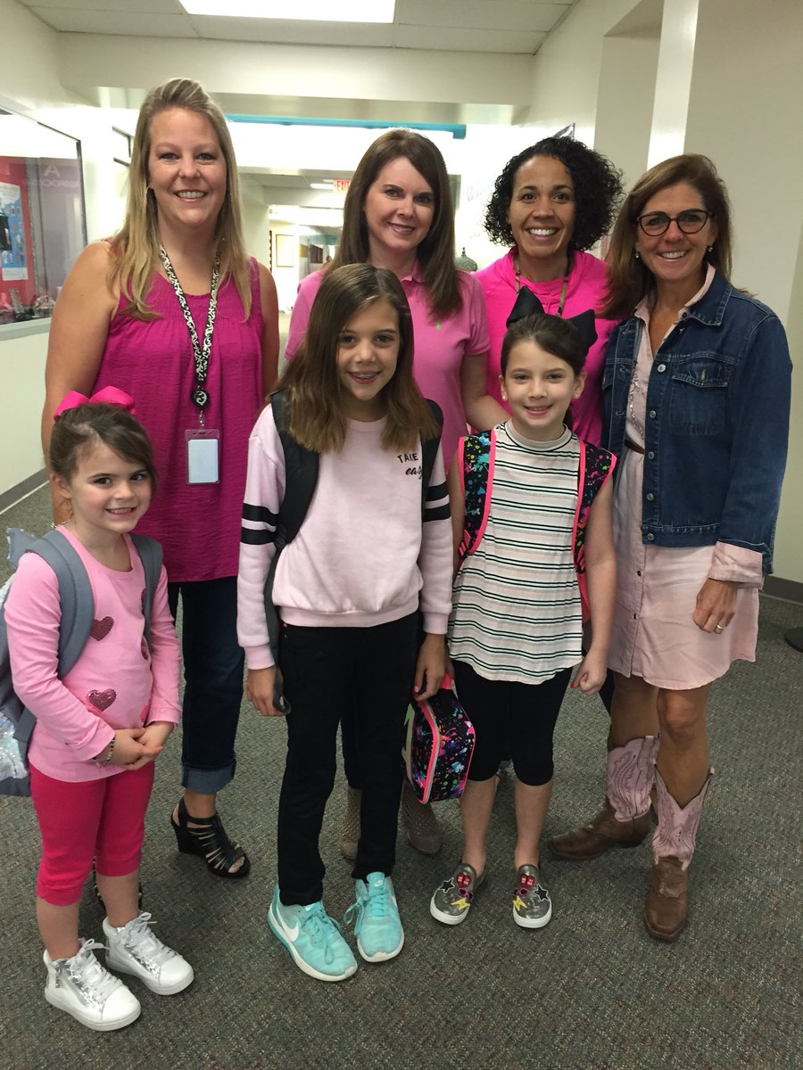 Jeanette Hayes Elem On Twitter Hawks Pink Out Jhe To Support Breast Cancer Awareness Month Hayeshawks