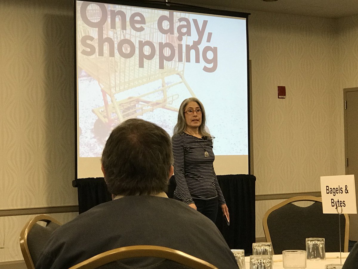 davethecfre's tweet image. @alizasherman opening keynote speaker at #TechNow17