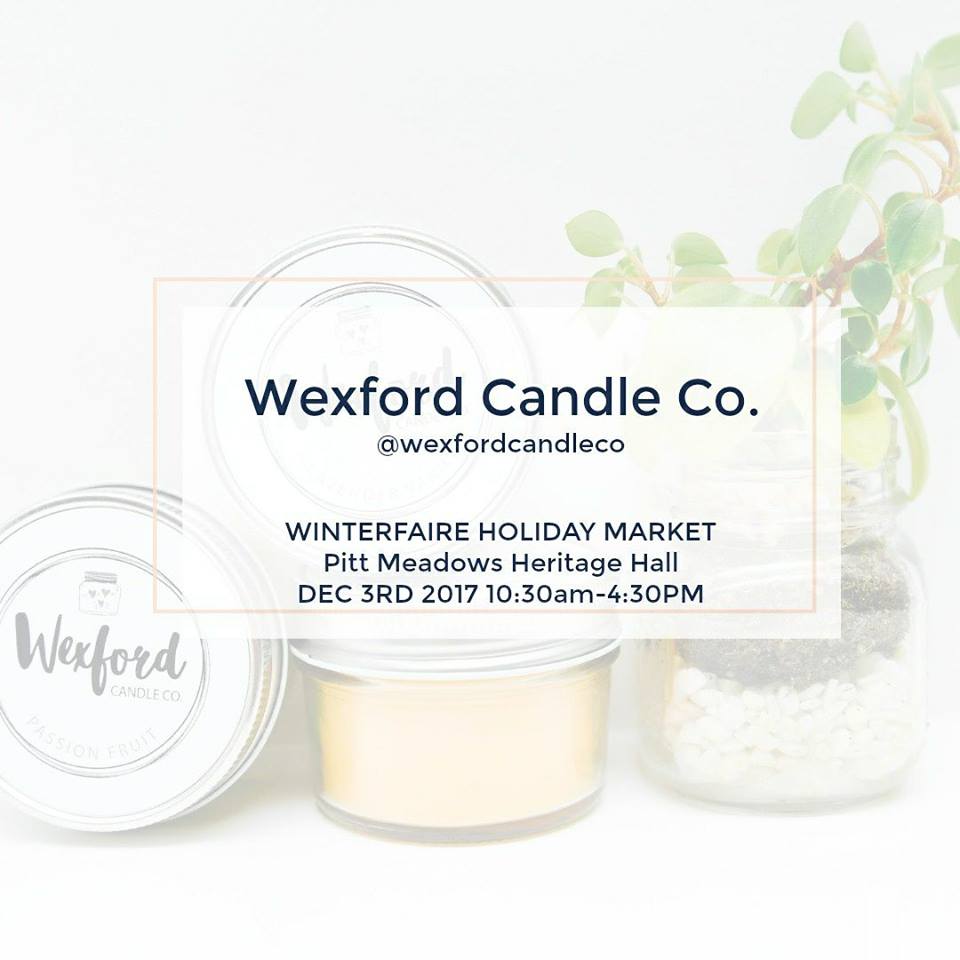MarketThis_'s tweet photo. Vendor Reveal!!
°
° 
Wexford Candle Co.
Handmade 100% Soy, wax candles and melts!
https://t.co/CcSSsmfL8N
Wexford Candle Co. https://t.co/eEJU53qVQn