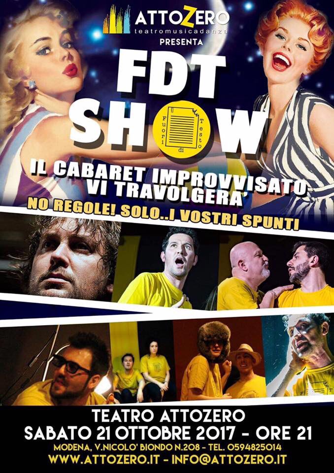 atto_zero's tweet image. Sabato 18 ott
FDT show, improvvisazione comica
Domenica 19 ott
Non aprite quell’armadio, commedia

#attozero #Modena #Teatro