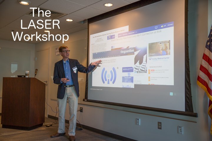 LASER_Workshop's tweet photo. This is how the media reported the results of the KRACK research paper. #LASER2017 #science #cybersecurity #sensationalization https://t.co/YETpkCSXh8