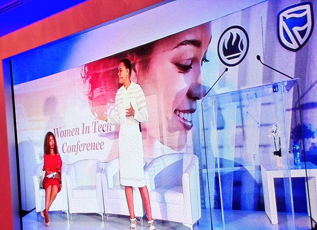 jayshnaidoo's tweet photo. "Self belief is everything. No one will validate your dreams but yourself," a powerful message from Amanda Dambhuza at #SBWomanInTech https://t.co/mspATkbIrR