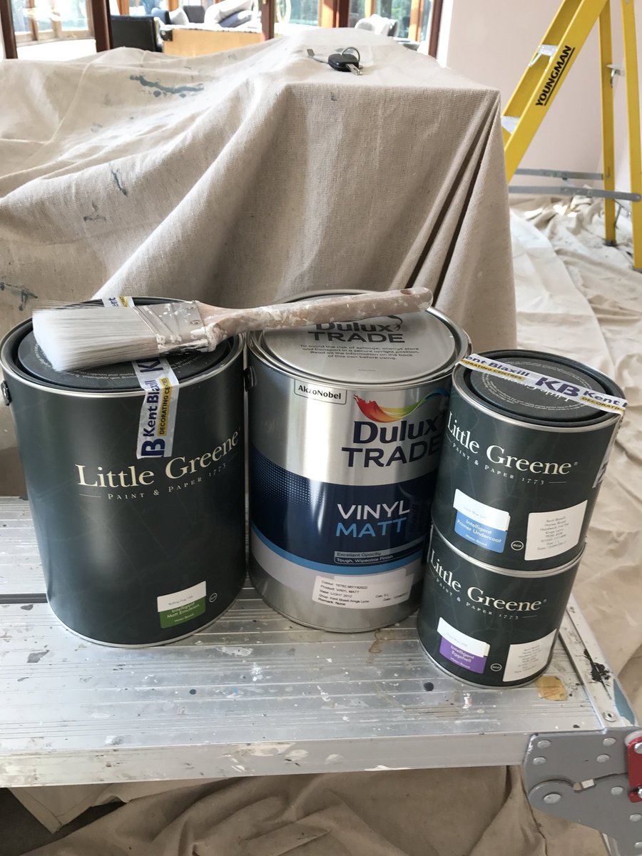 Fresh Tins 🎨 #Dulux #LittleGreene #FiredEarth #BespokeDecor ~ Contact Tipple&amp;Co for more information 01553 617913 ~ tippleandco.co.uk