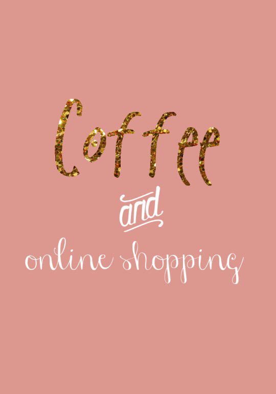 krina_F4F's tweet photo. My #mood right now ! Who else loves #onlineshopping ? Because I know everyone loves #coffee :D :* https://t.co/GylWdyRV7O